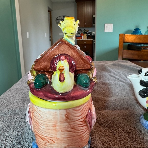 Noah’s Ark Ceramic Cookie Jar Express Productions - Picture 3 of 9